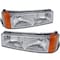 Spec-D Tuning 03-06 Chevrolet Silverado Bumper Lights Chrome, 2LB-SIV04-RS 2LB-SIV04-RS - alternate 1
